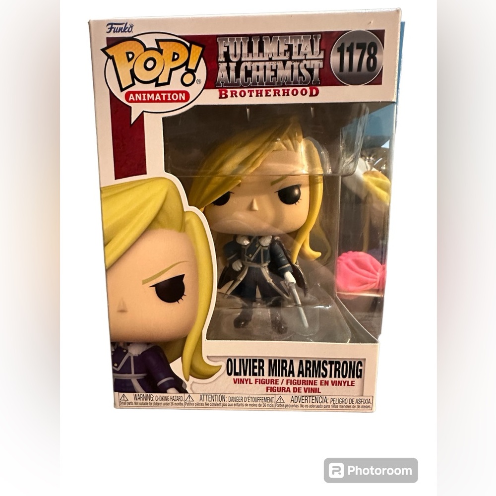Funko FULL METAL ALCHEMIST BROTHERHOOD-Olivier Mira Armstrong-Funko #1178